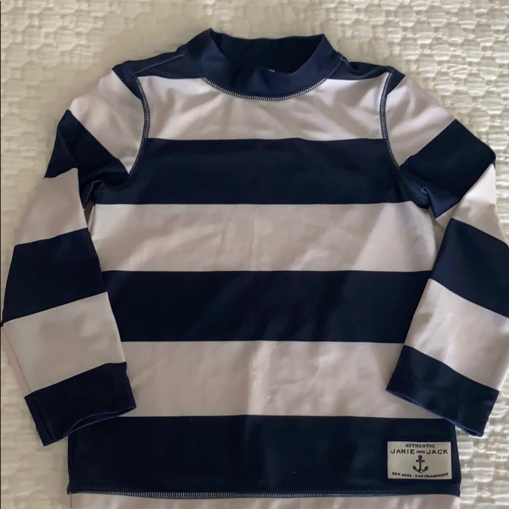 Janie and Jack, size 3 Rash Guard